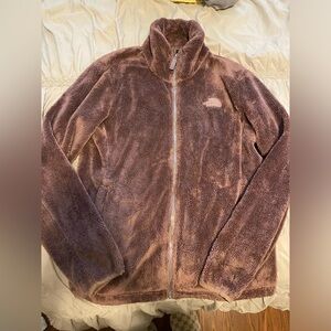 North Face Jacket Zip Up Purple/Pink